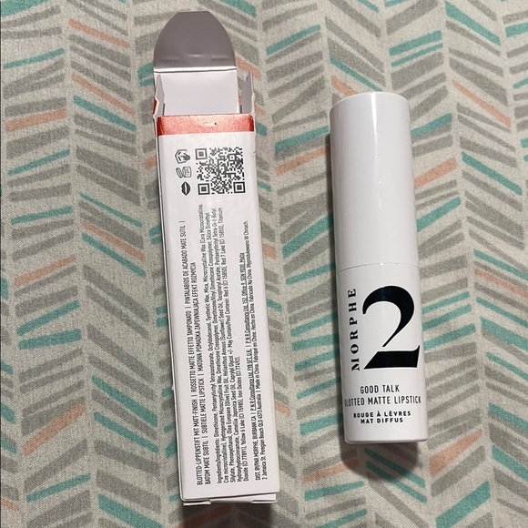 Morphe Good Talk Blotted Matte Lipstick - Red Sunset - Picture 2 of 3